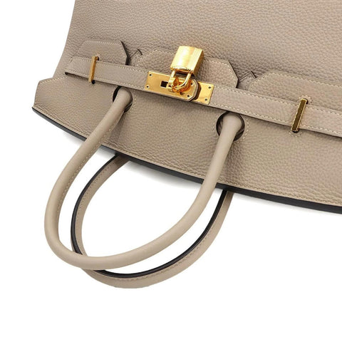 Hermès Birkin 35 Handbag in Gris Tourterelle Khaki - BEAUTY BAR
