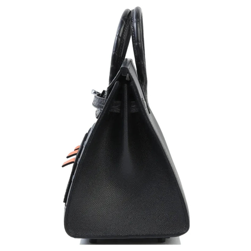 Hermès Birkin Seller Faubourg House Midnight So Black Hardware 2