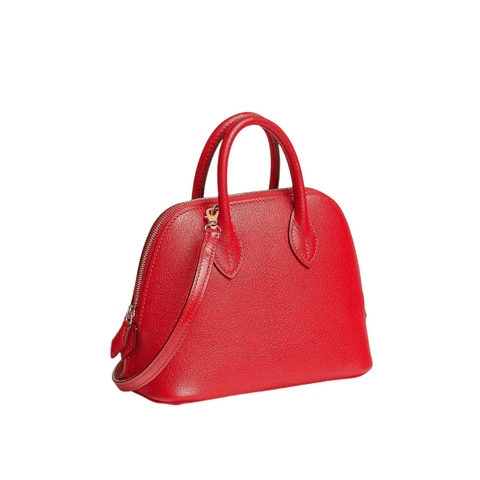 Hermès Bolide 1923 Mini Red Bag - BEAUTY BAR