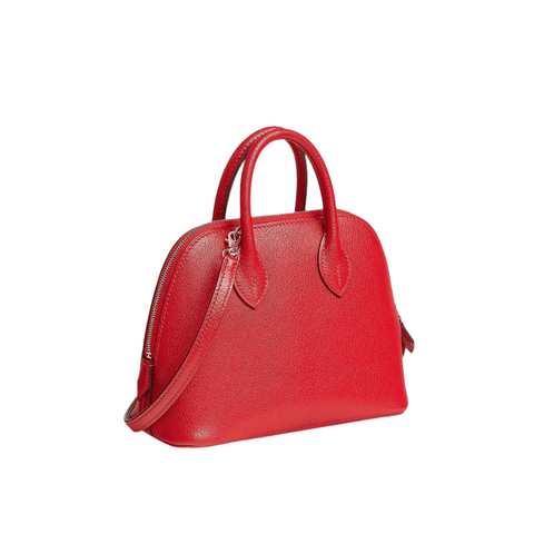 Hermès Bolide 1923 Mini Red Bag - BEAUTY BAR