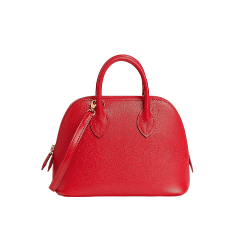 Hermès Bolide 1923 Mini Red Bag - BEAUTY BAR