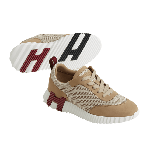 Hermès Bouncing Beige Argile Sneaker - BEAUTY BAR