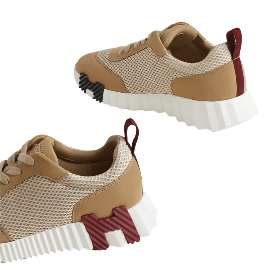 Hermès Bouncing Beige Sneakers 4
