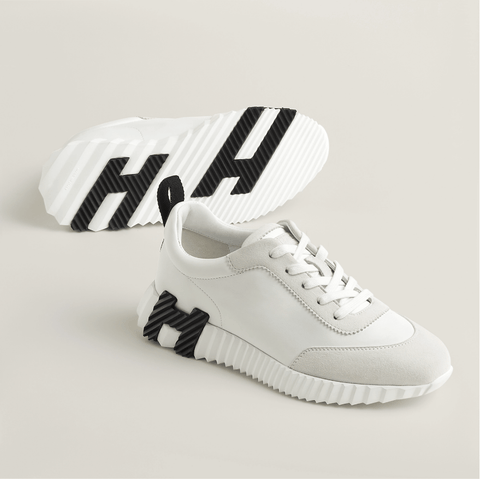 Hermès Bouncing Blanc Sneaker - BEAUTY BAR