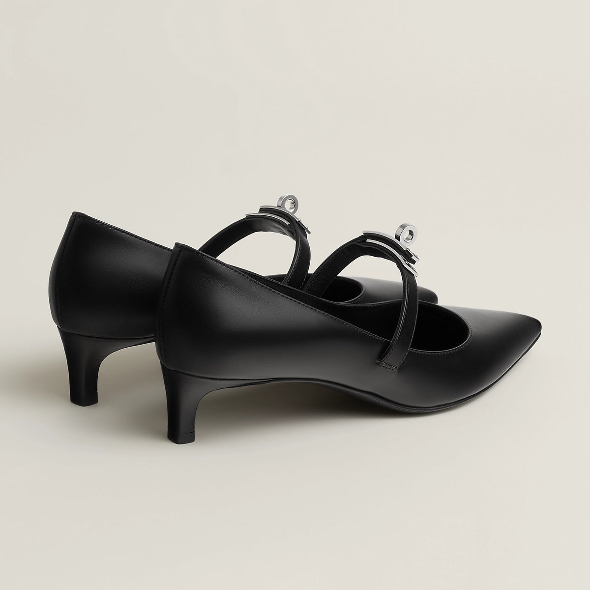 Hermes Bouncing Kiara 40 Pump – Black 4