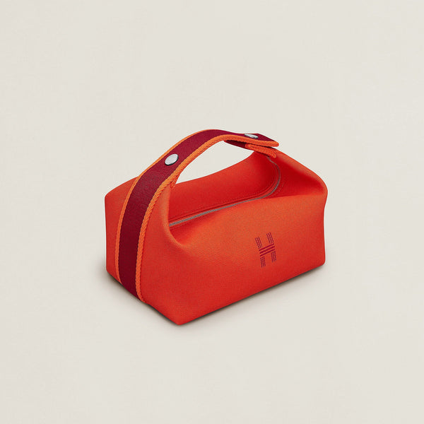 Hermès Bride-a-Brac Case, Small Model Orange