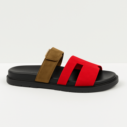 Hermès Chypre Rouge Cinétique Sandal - BEAUTY BAR