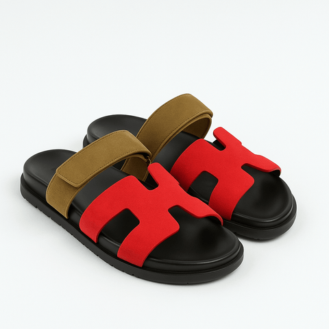 Hermès Chypre Rouge Cinétique Sandal - BEAUTY BAR