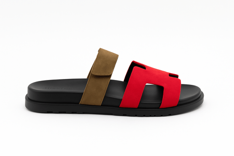 Hermès Chypre Rouge Cinétique Sandal - BEAUTY BAR