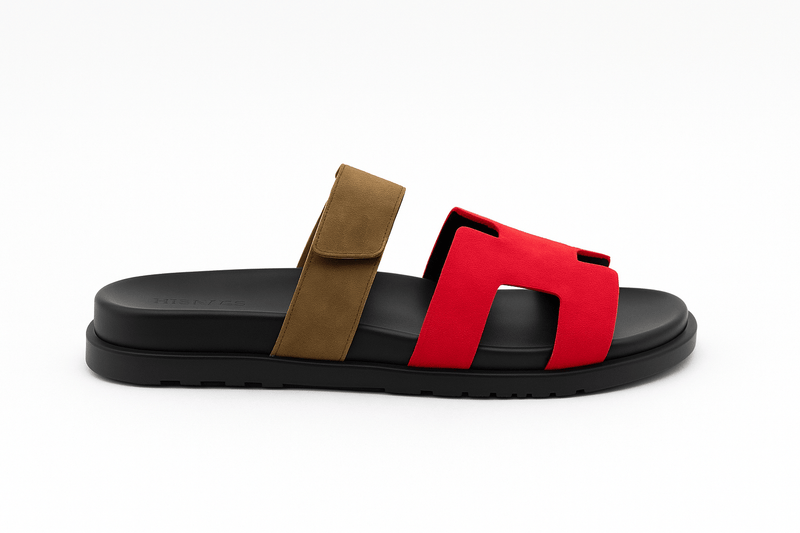 Hermès Chypre Rouge Cinétique Sandal 9