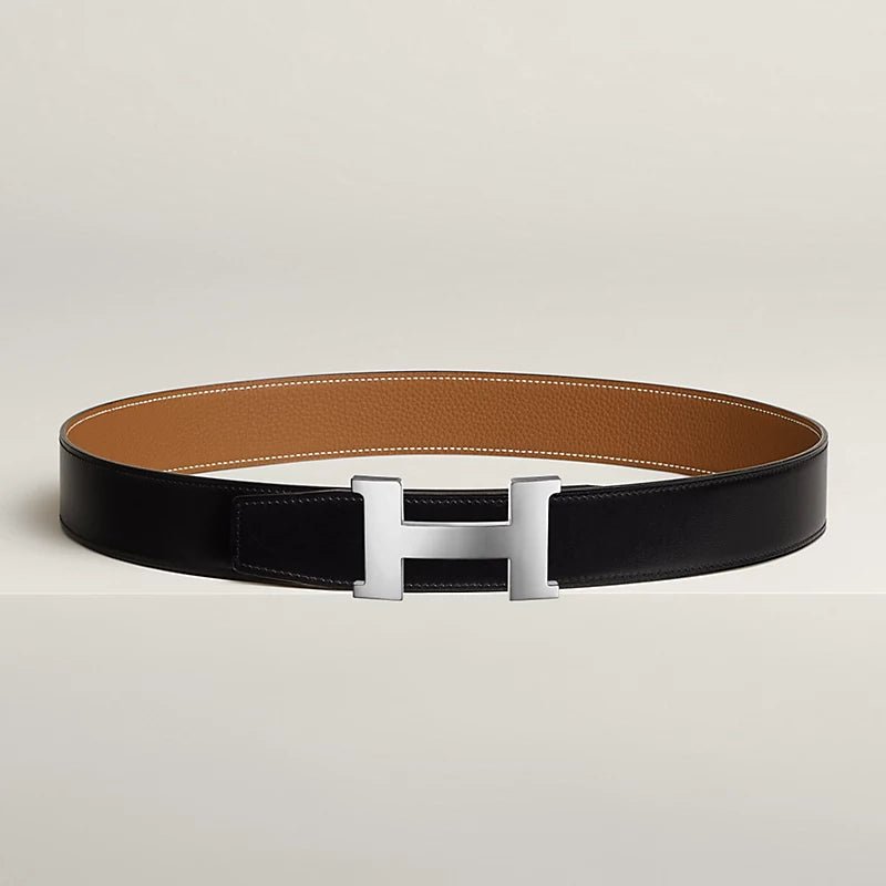 Hermès Constance Belt Silver Buckle & Reversible Leather Strap 38 mm 2