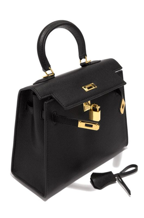 Hermes Epsom Mini Kelly Black - BEAUTY BAR