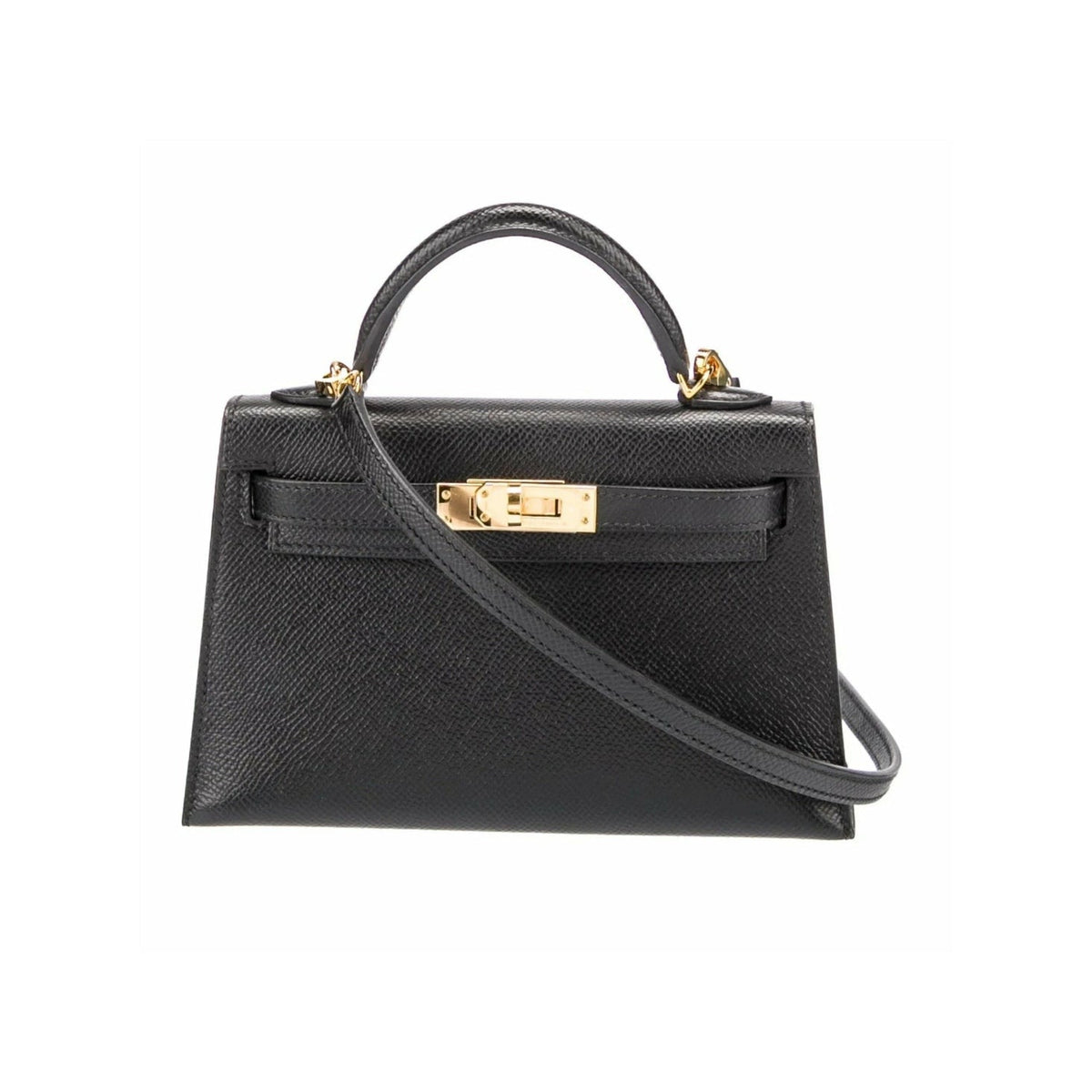 Hermès Epsom Mini Kelly Black 1