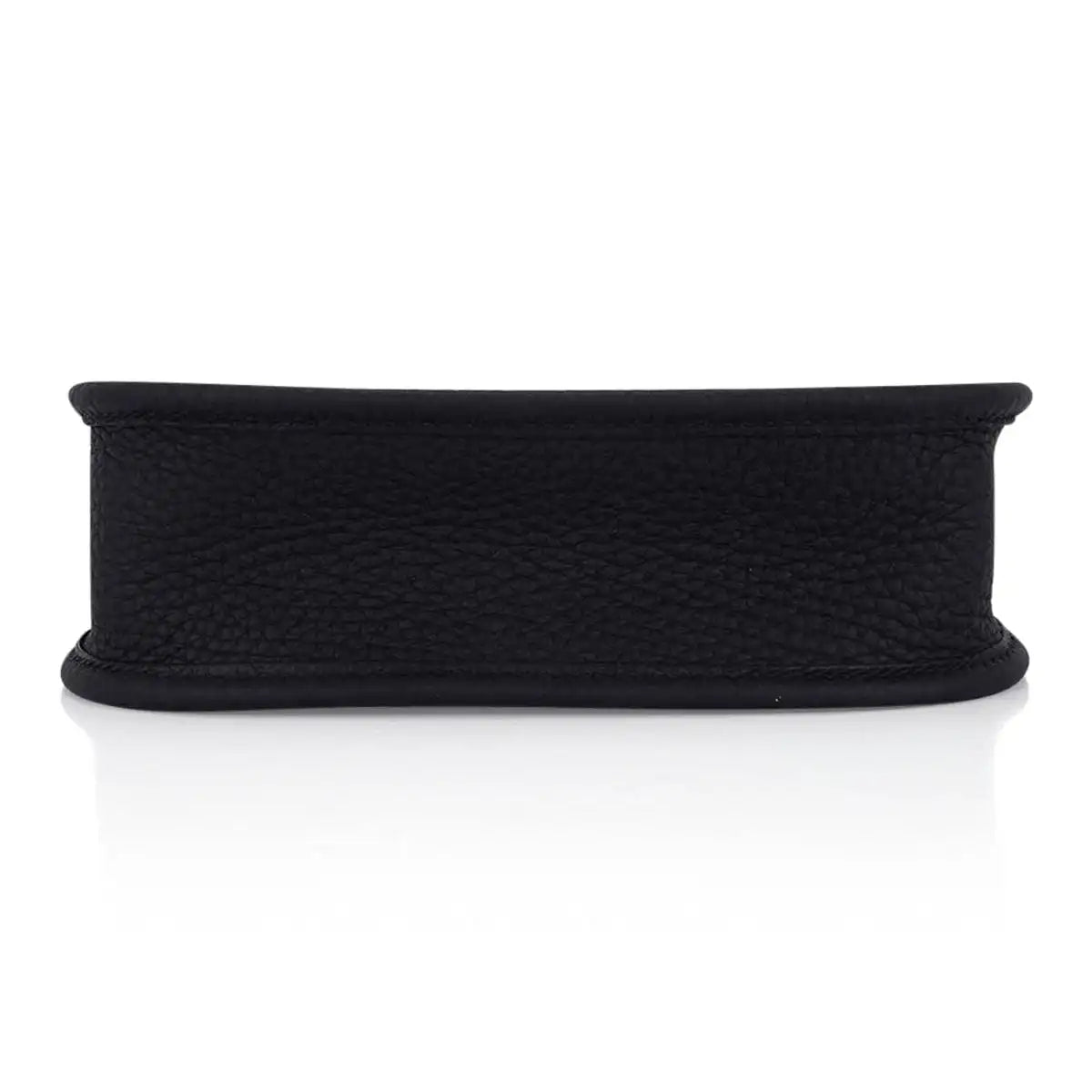Hermès Evelyne TPM Bag Black Clemence Leather Cavale With Strap 4