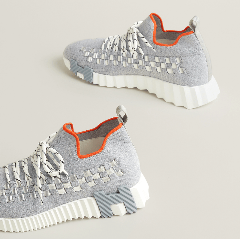 Hermès Flex Slip‑On Sneaker Gray 5