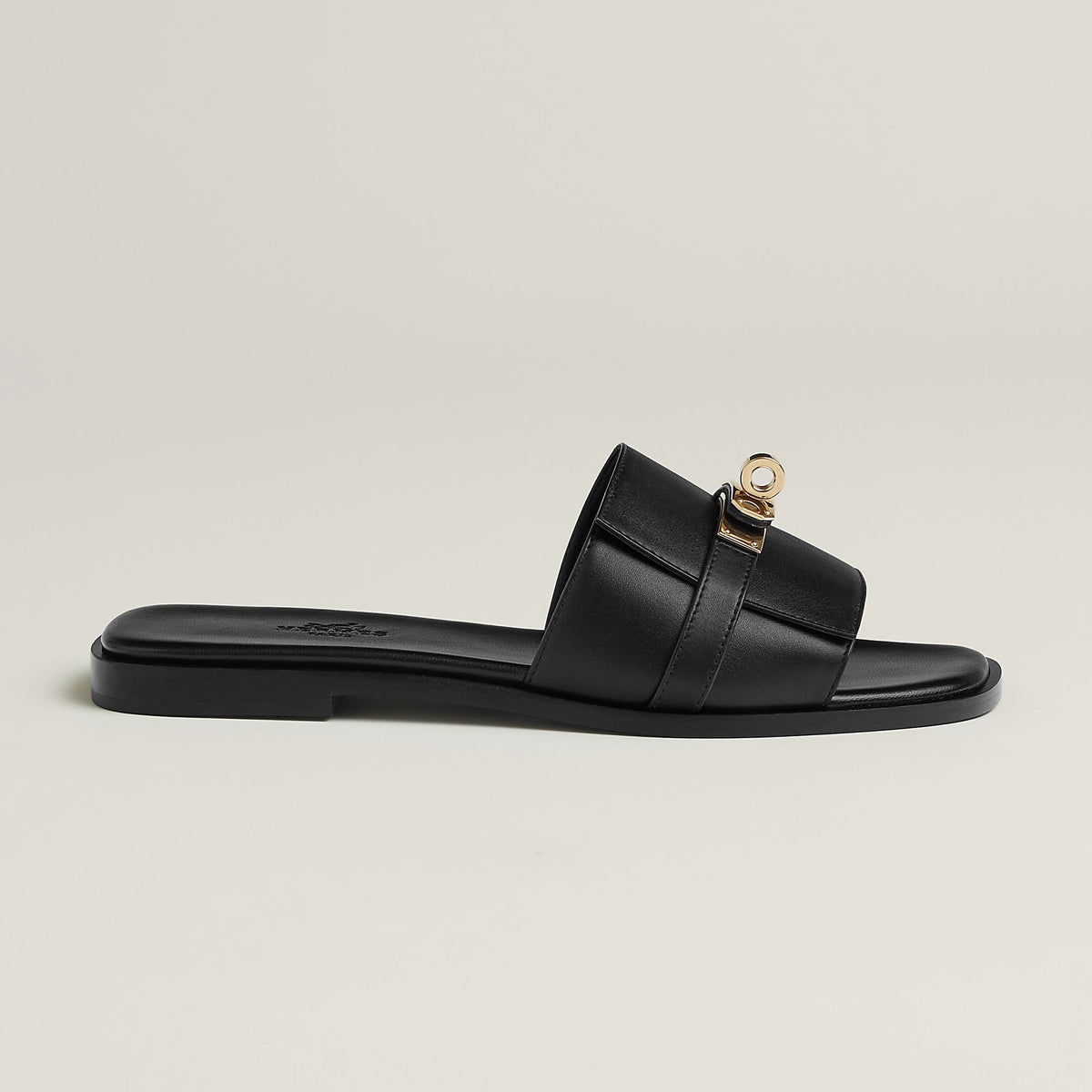 Hermès Giulia Sandal Noir 5