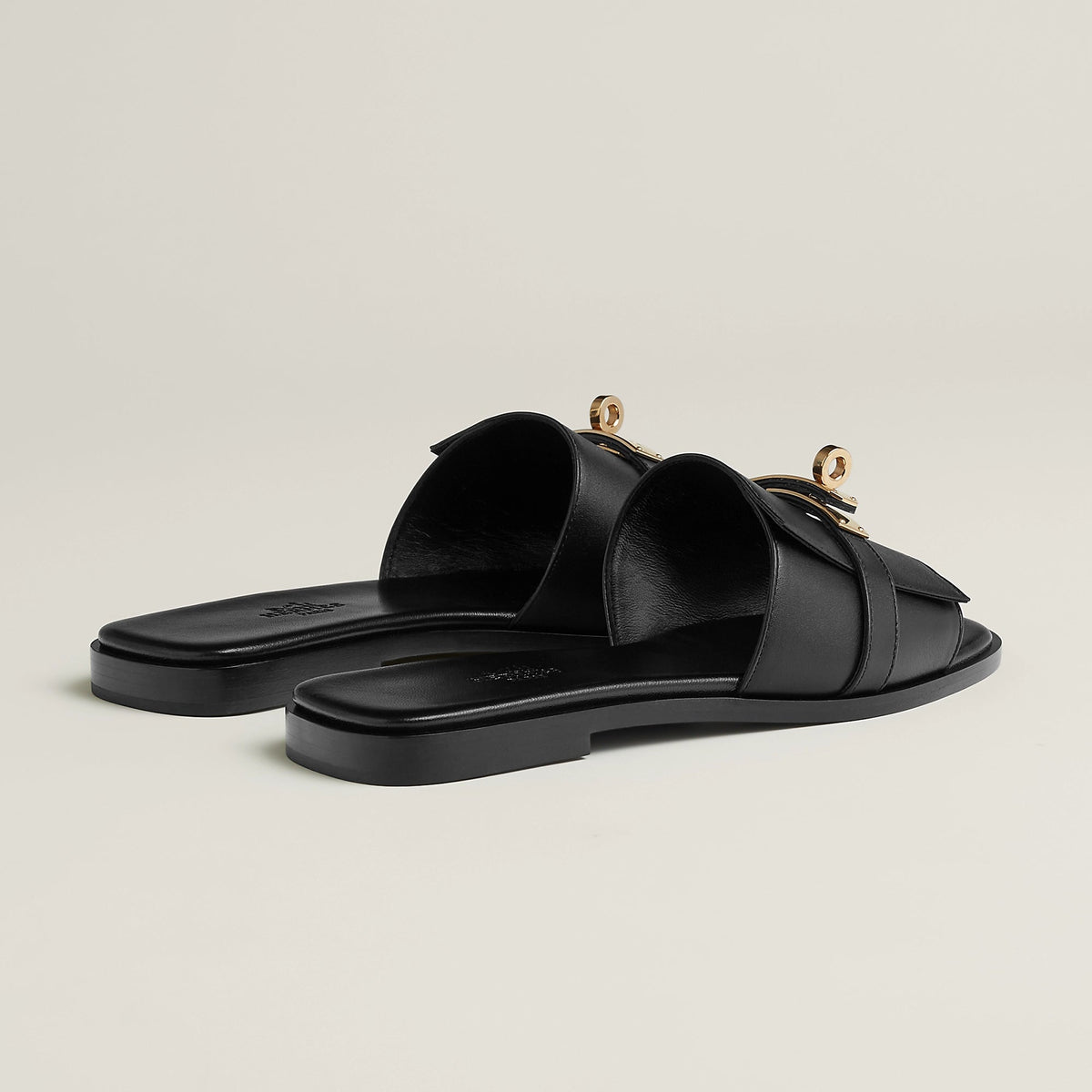 Hermès Giulia Sandal Noir 4