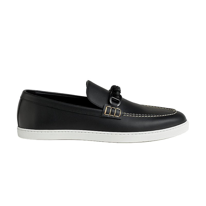 Hermès Ignacio Black Loafers 1