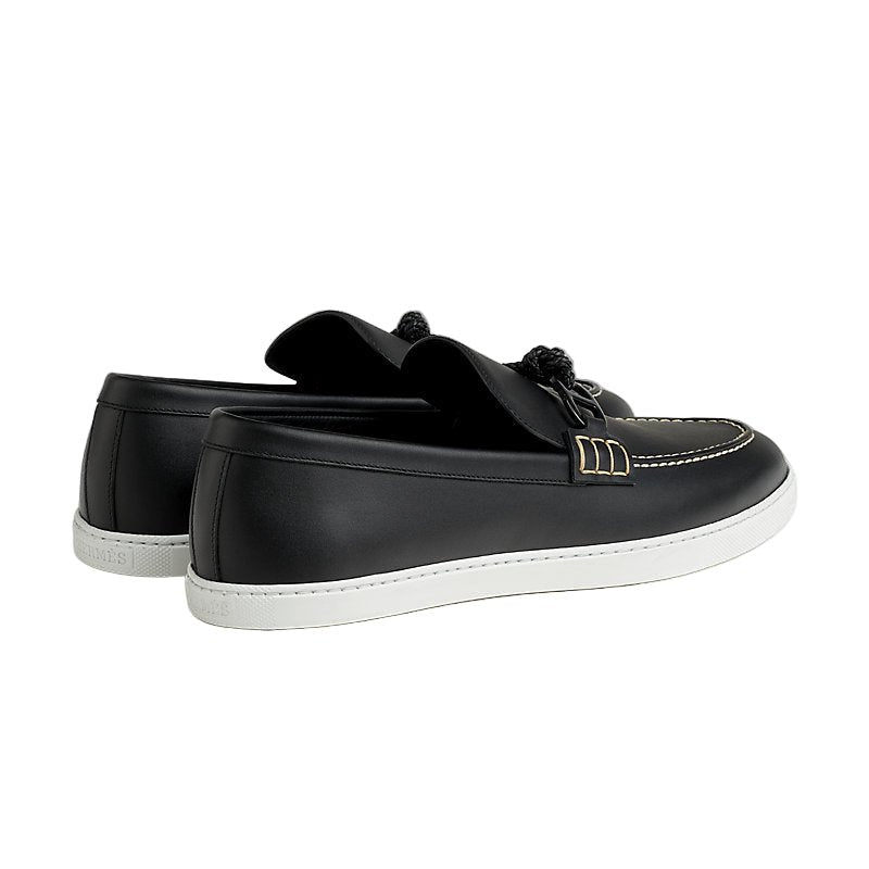 Hermès Ignacio Black Loafers 5