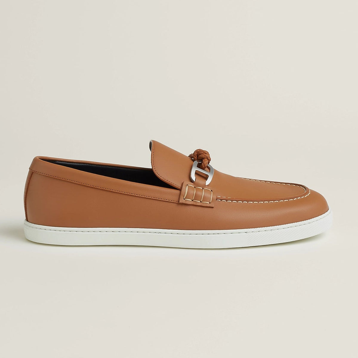 Hermès Ignacio Brown Loafer 4