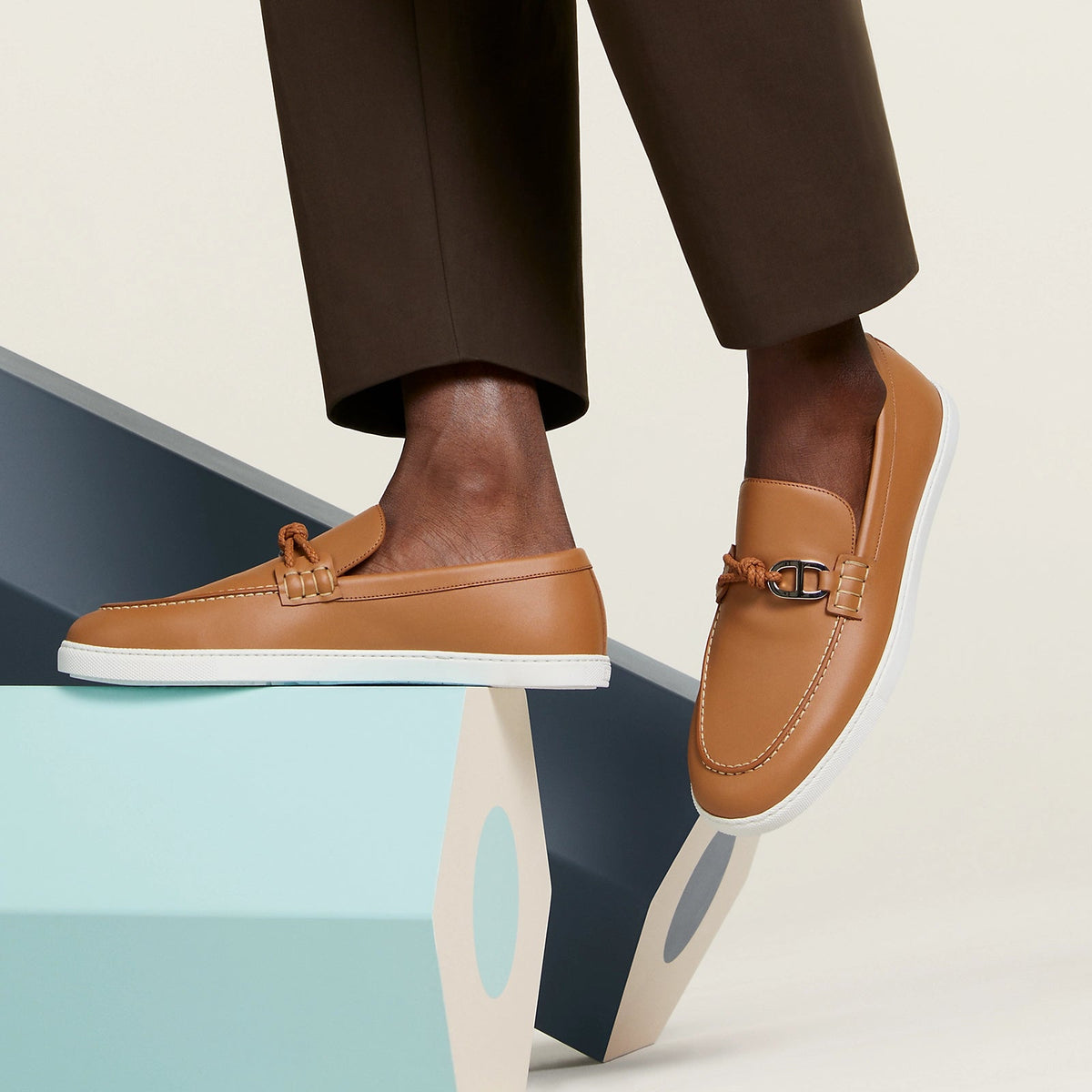 Hermès Ignacio Brown Loafer 2