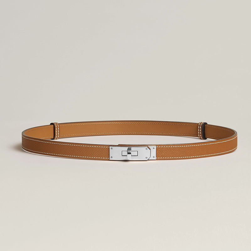 Hermes Kelly 18 Belt Brown