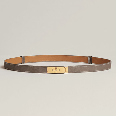 Hermes Kelly 18 Étoupe Belt