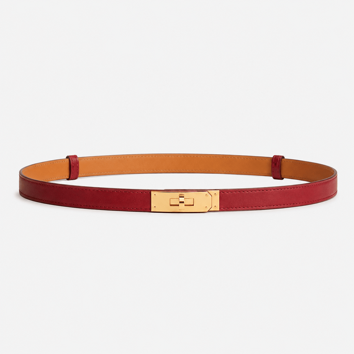 Hermes Kelly 18 Red Belt 1