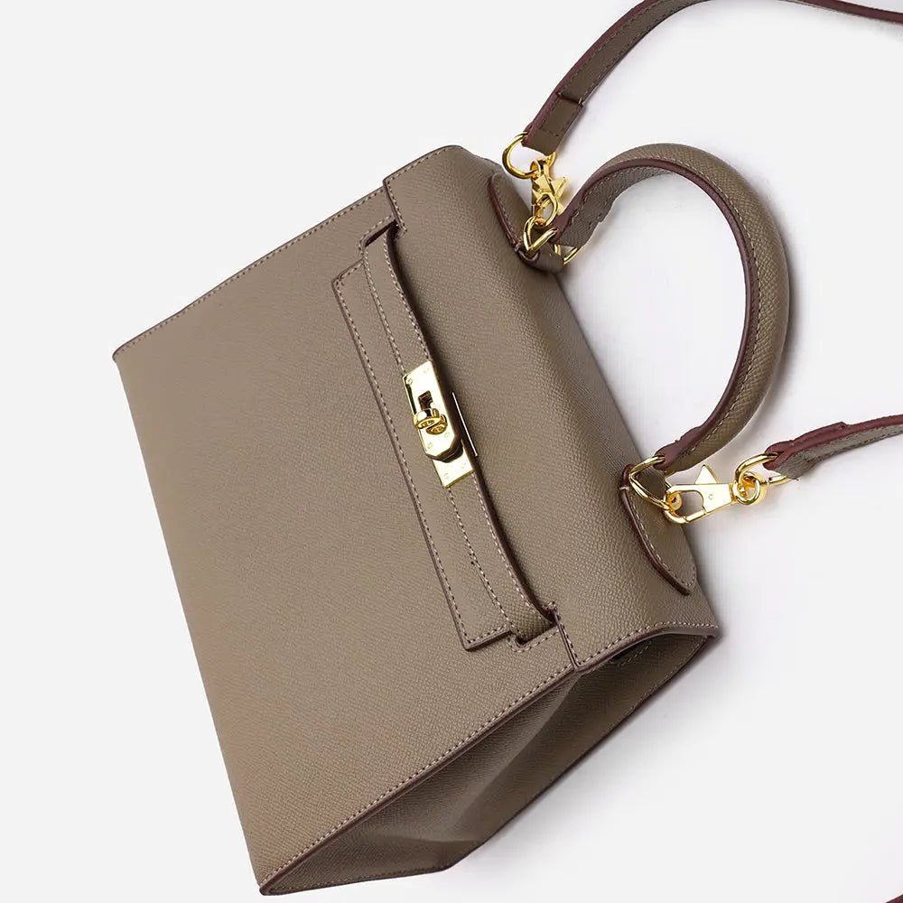 Hermes kelly 25 khaki Epsom Gold Hardware 4