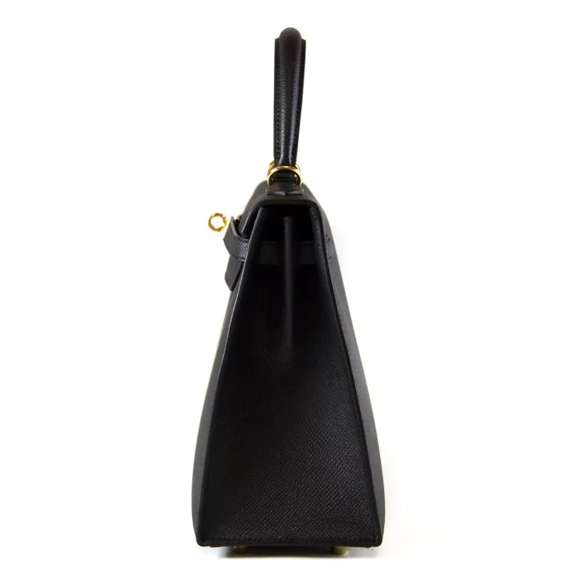 Hermès Kelly 30 Vache Liegee Black Indigo 3