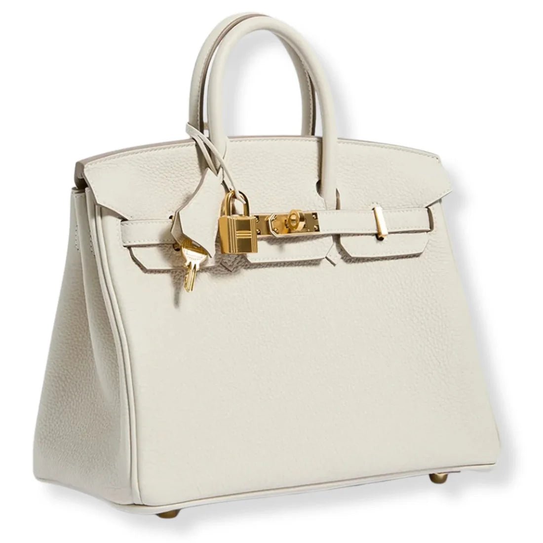 Hermès Birkin 35 cm Handbag in White Swift Leather 7