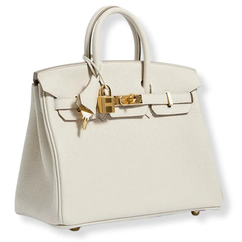 Hermès Kelly 35 cm Handbag in White Swift Leather - BEAUTY BAR
