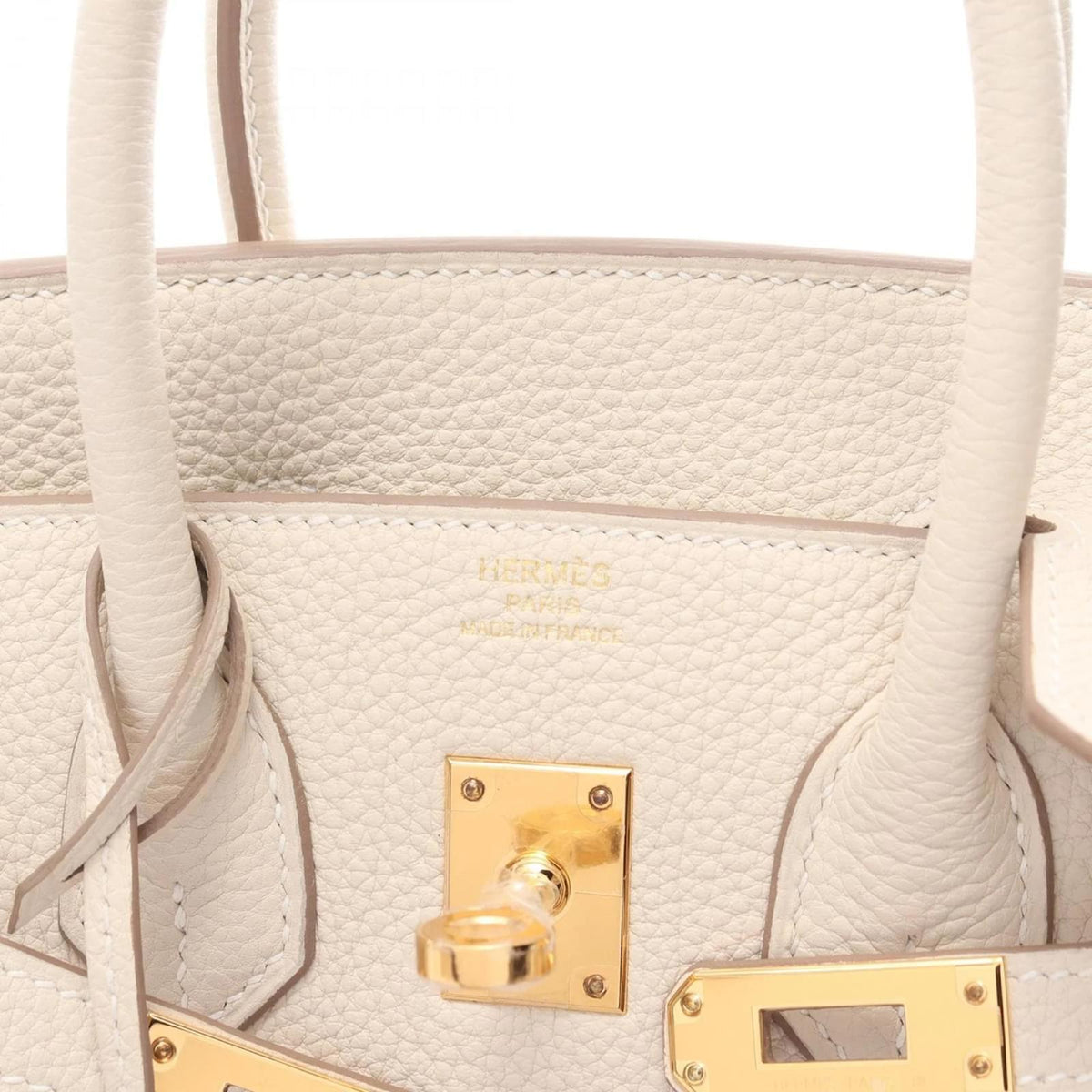 Hermès Birkin 35 cm Handbag in White Swift Leather 5