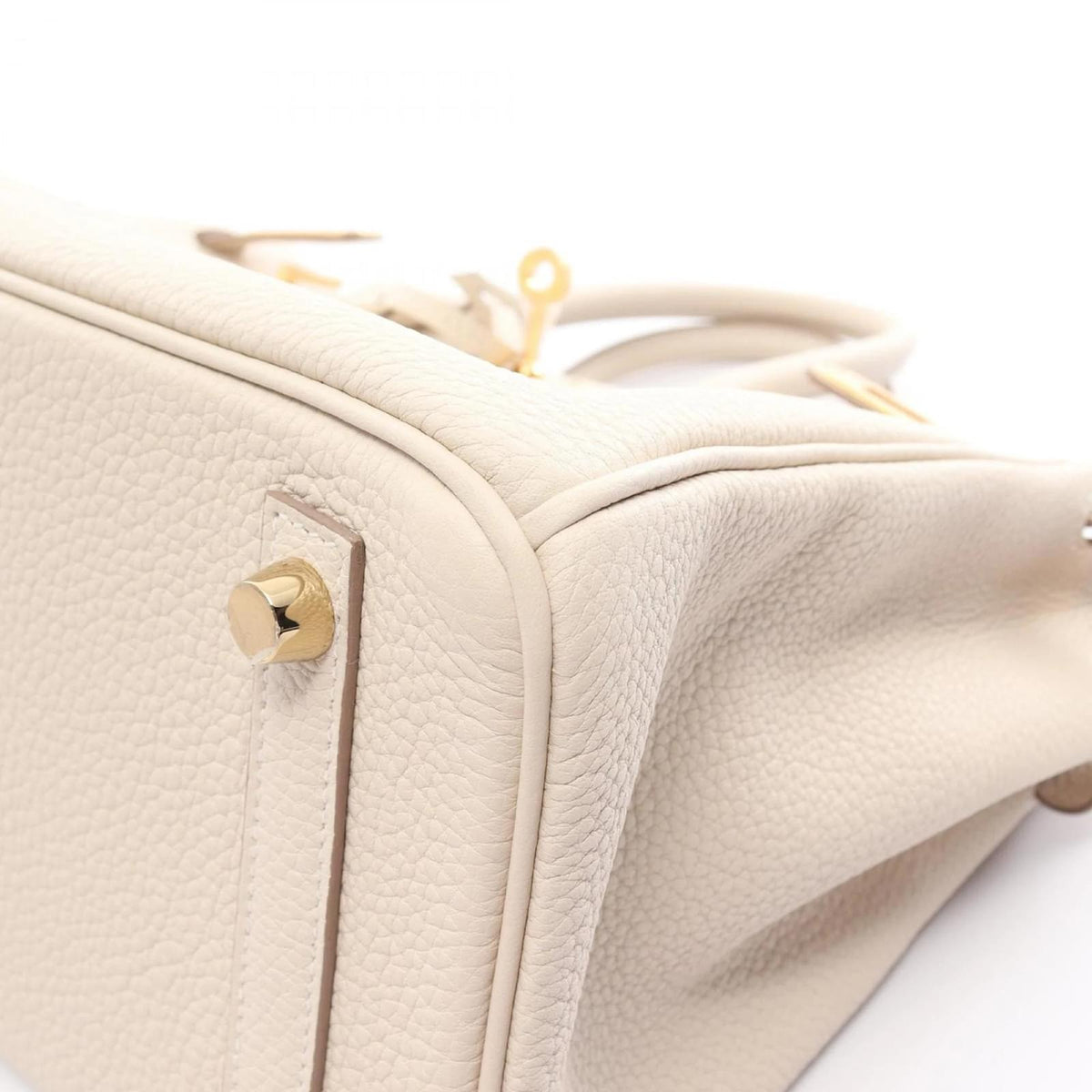 Hermès Birkin 35 cm Handbag in White Swift Leather 6