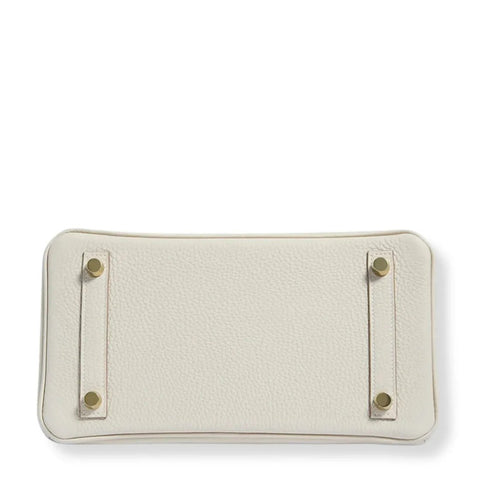 Hermès Kelly 35 cm Handbag in White Swift Leather - BEAUTY BAR