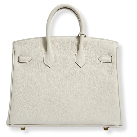 Hermès Kelly 35 cm Handbag in White Swift Leather - BEAUTY BAR