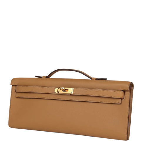 Hermès Kelly Cut Biscuit Swift Gold Hardware - BEAUTY BAR