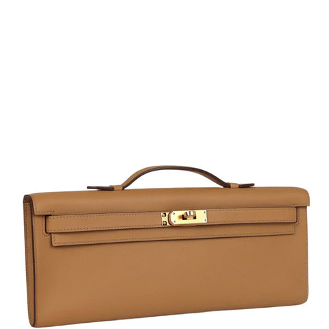 Hermès Kelly Cut Biscuit Swift Gold Hardware - BEAUTY BAR