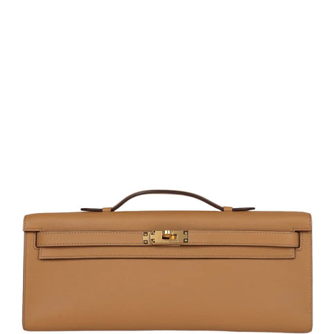 Hermès Kelly Cut Biscuit Swift Gold Hardware - BEAUTY BAR