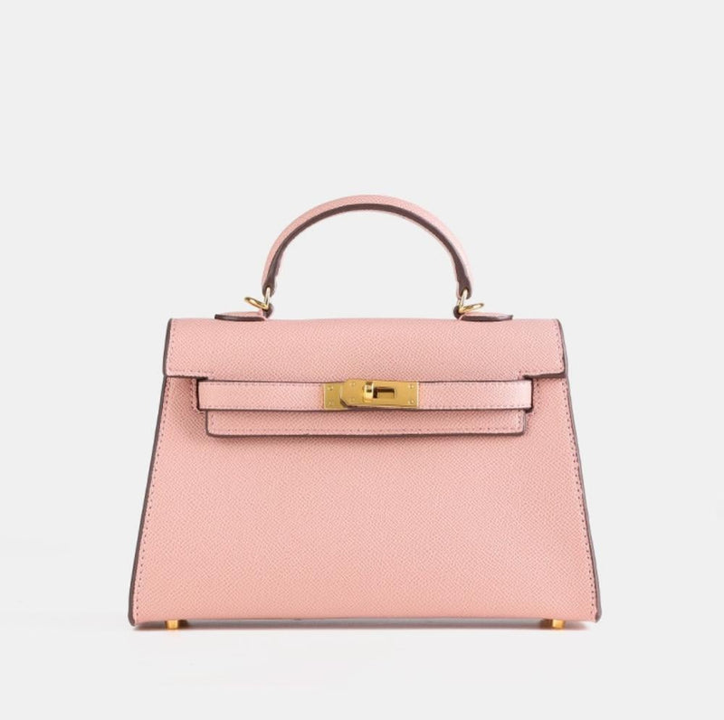 Hermès Kelly Pink Master Quality Bag | Gold Metal