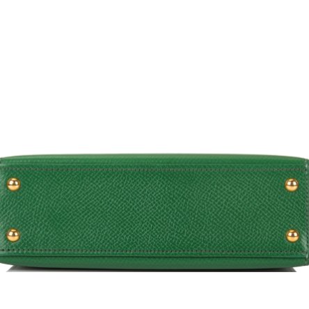 Hermès Kelly Mini Shoulder Green Bag 4