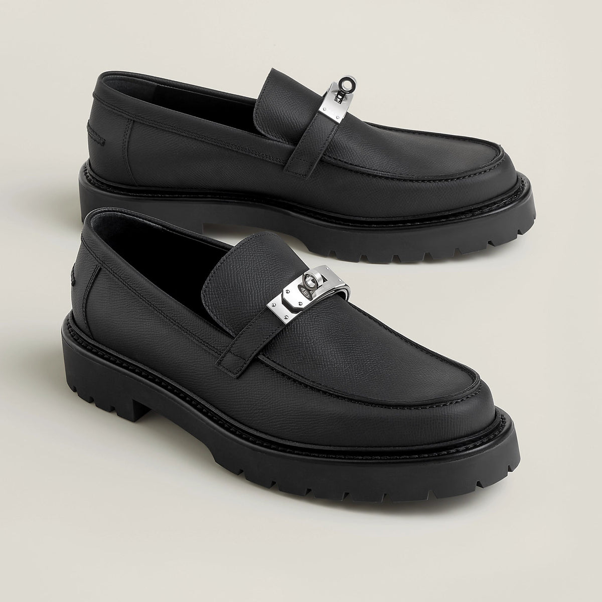 Hermès Mainland China Lcone Loafer - Black 1