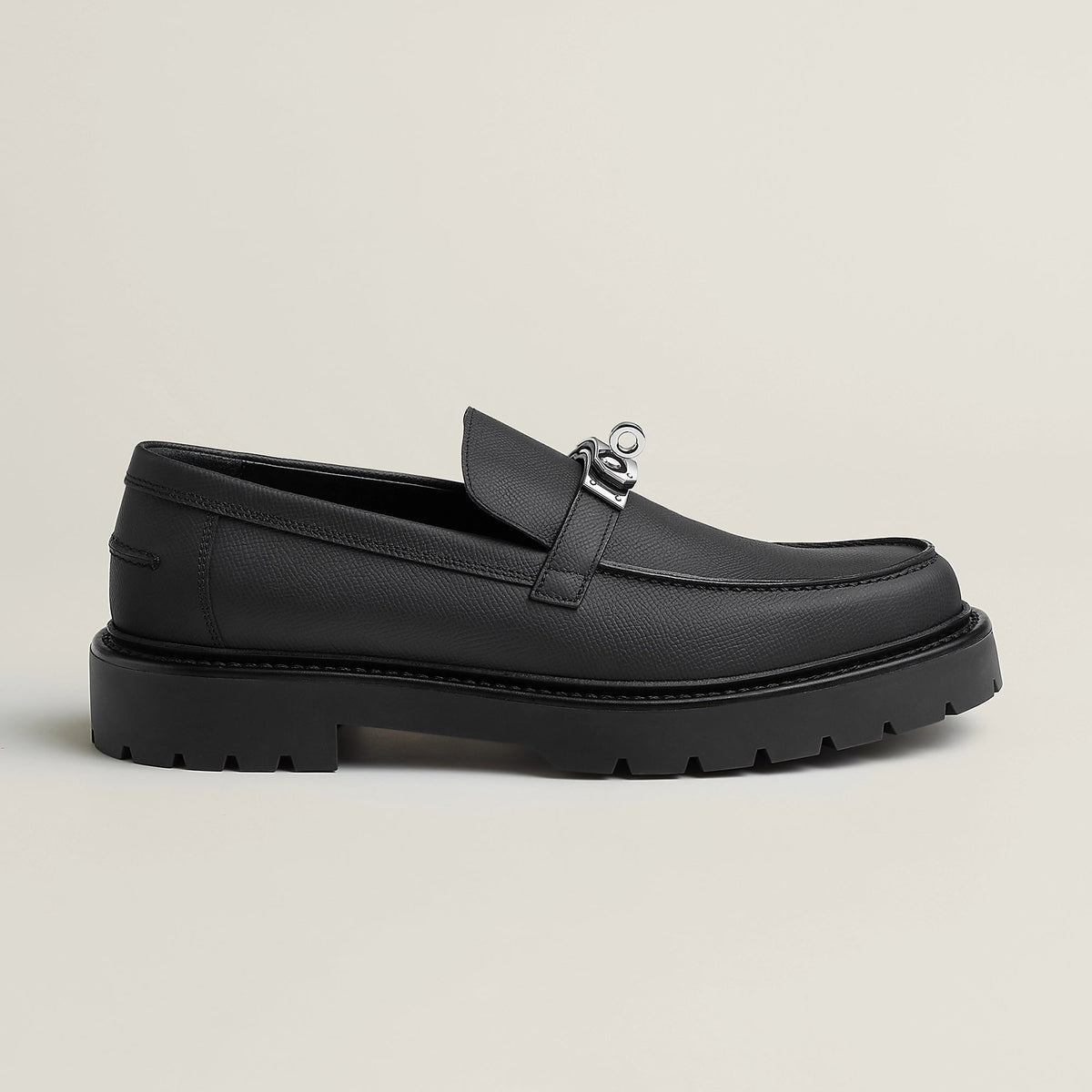 Hermès Mainland China Lcone Loafer - Black 4