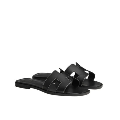 Hermès Oran Sandal Black
