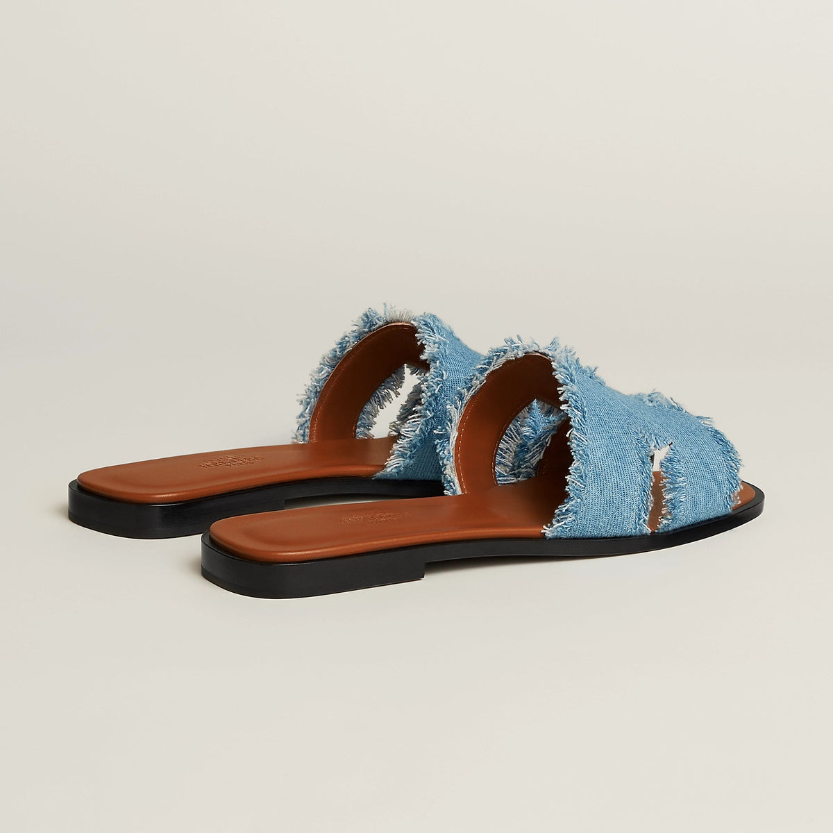 Hermès Oran Sandal Bleu Clair 2