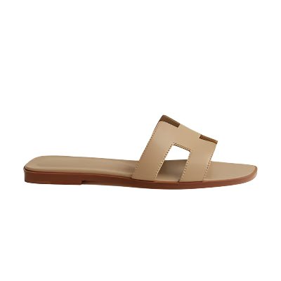 Hermès Oran Slipper Beige - BEAUTY BAR