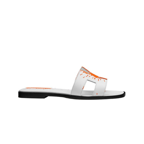 Hermes Orange Sandal “Fresh Paint” - BEAUTY BAR