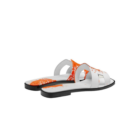 Hermes Orange Sandal “Fresh Paint” - BEAUTY BAR