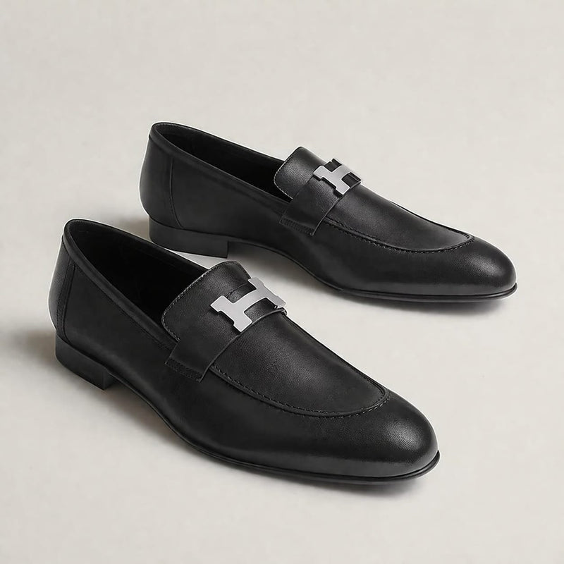 Hermès Paris Loafer Black
