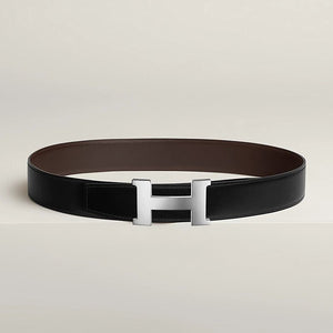 Hermès Reversible Belt With Sliver Buckle